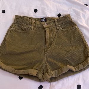 BDG corduroy jean shorts